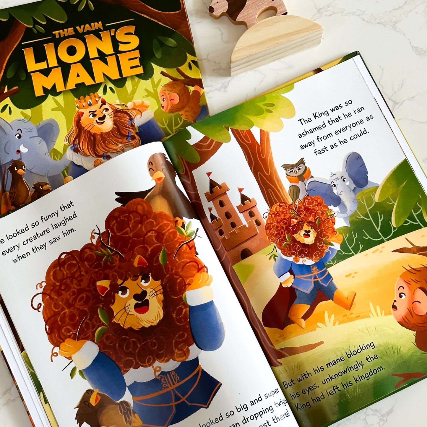 Set A: The Vain Lion's Mane Picturebook