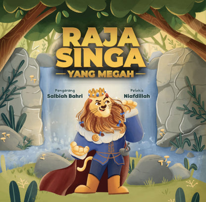 (Paper Back) Raja Singa yang Megah Picturebook